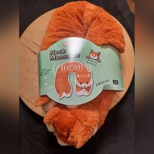 NWT FOX Neck Roll Pillow Massager Neck Massager